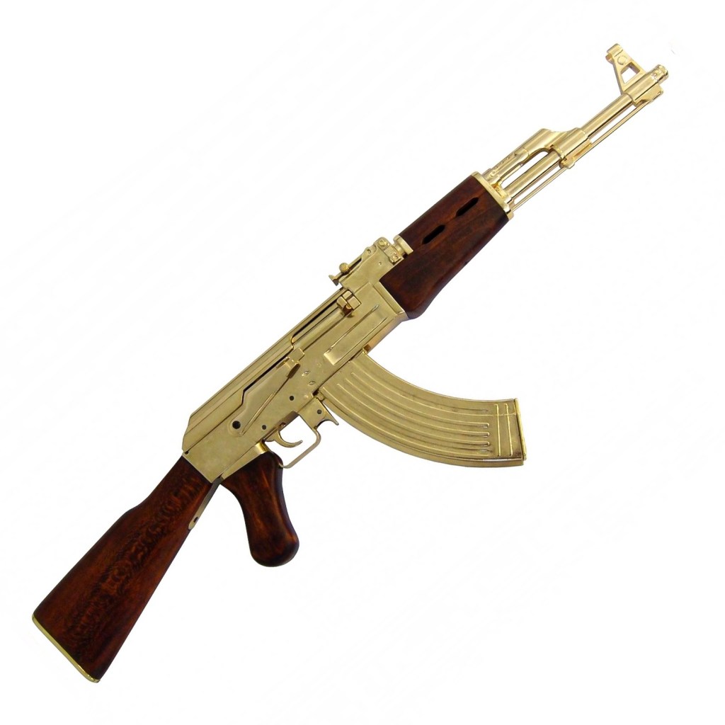 Réplica Fusil De Asalto AK47&nbsp;Dorado