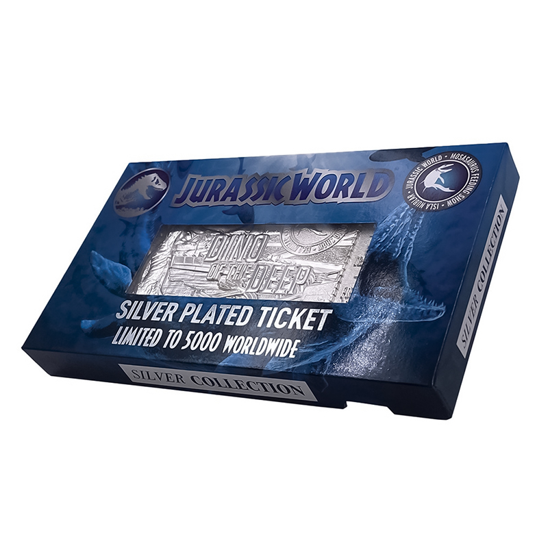 Réplica Ticket Plateado Mosasaurus – ‘Jurassic&nbsp;World’