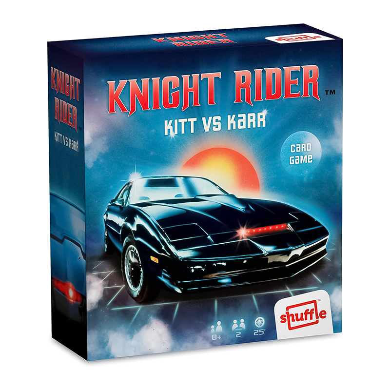 Juego de Cartas Kitt Vs Karr – ‘Knight&nbsp;Rider’