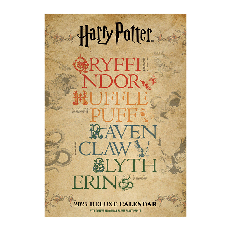 Calendario Pared 12 Meses Deluxe – ‘Harry&nbsp;Potter’