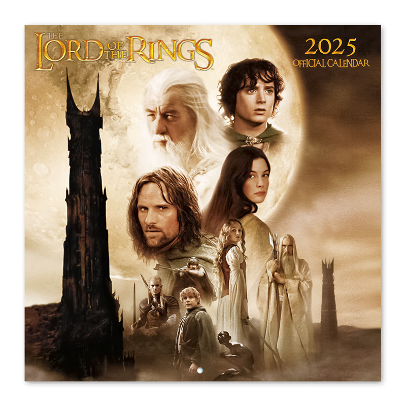 Calendario Pared 12 Meses – ‘The Lord of the&nbsp;Rings’