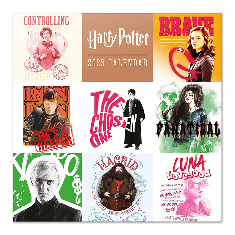 Calendario Pared 12 Meses – ‘Harry&nbsp;Potter’