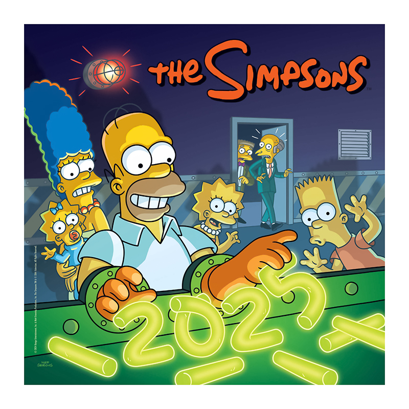 Calendario Pared 16 Meses – ‘The&nbsp;Simpsons’