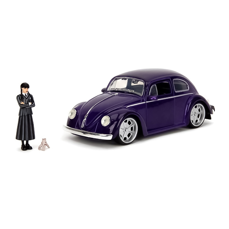 Réplica Volkswagen Beetle & Figuras – ‘Wednesday’ Die-Cast&nbsp;1/24