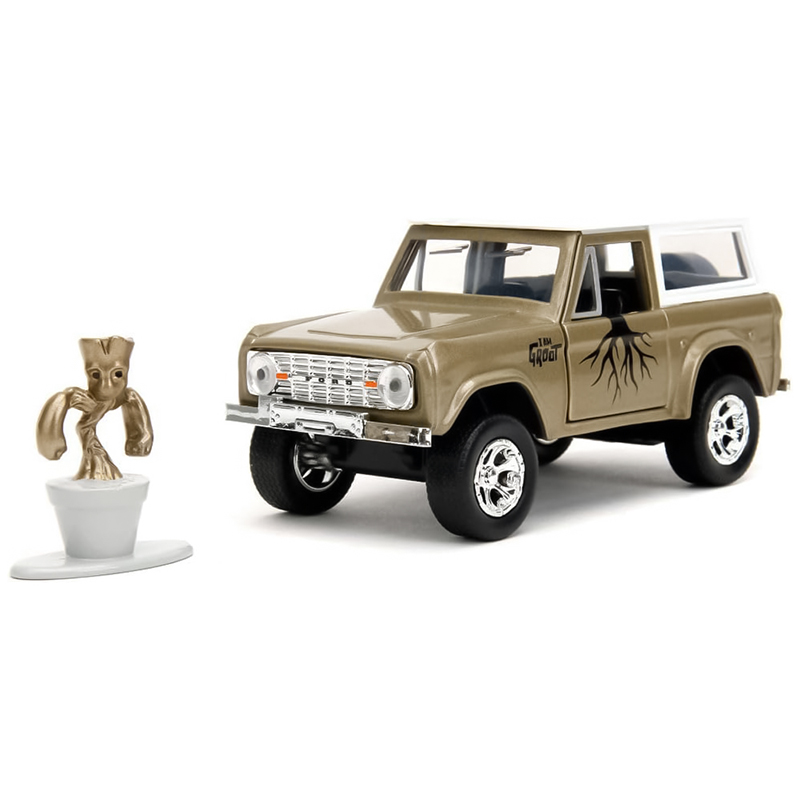 Réplica Ford Bronco 1973 & Figura Groot – ‘Guardians of the Galaxy’ Die-Cast&nbsp;1/32