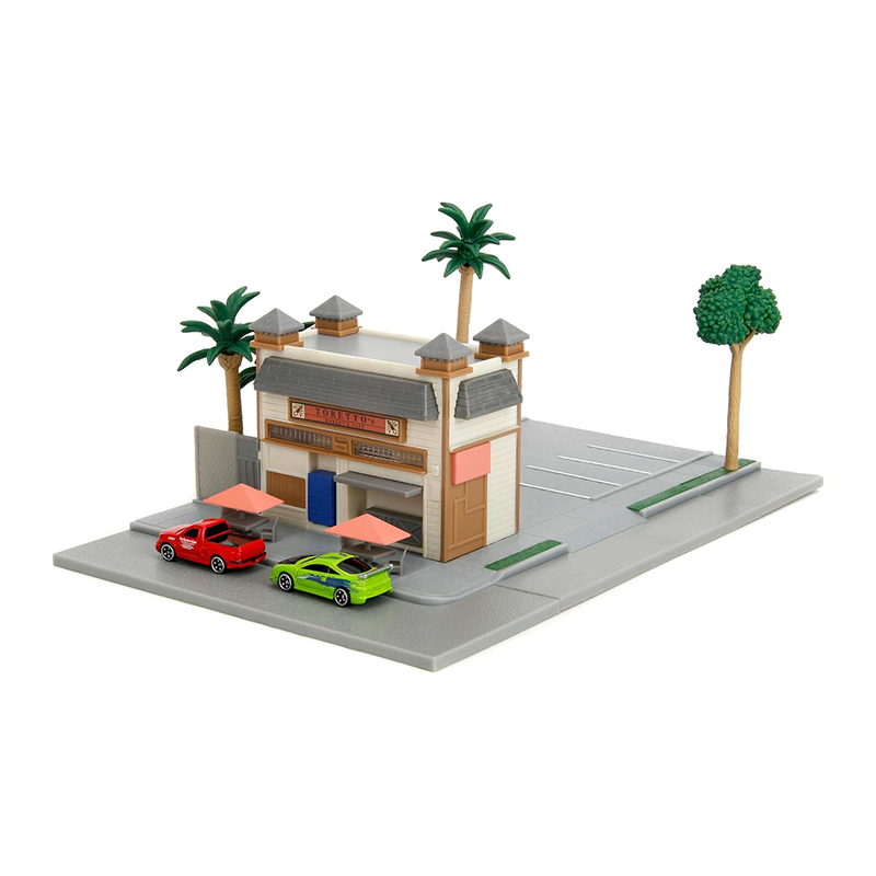 Nano Diorama Toretto’s Market & Cafe – ‘Fast & Furious’&nbsp;Die-Cast