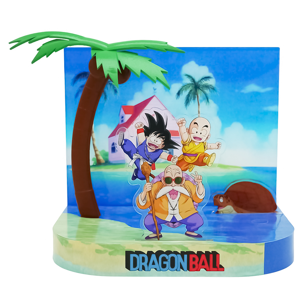 Diorama con Luz Kame House – ‘Dragon&nbsp;Ball’