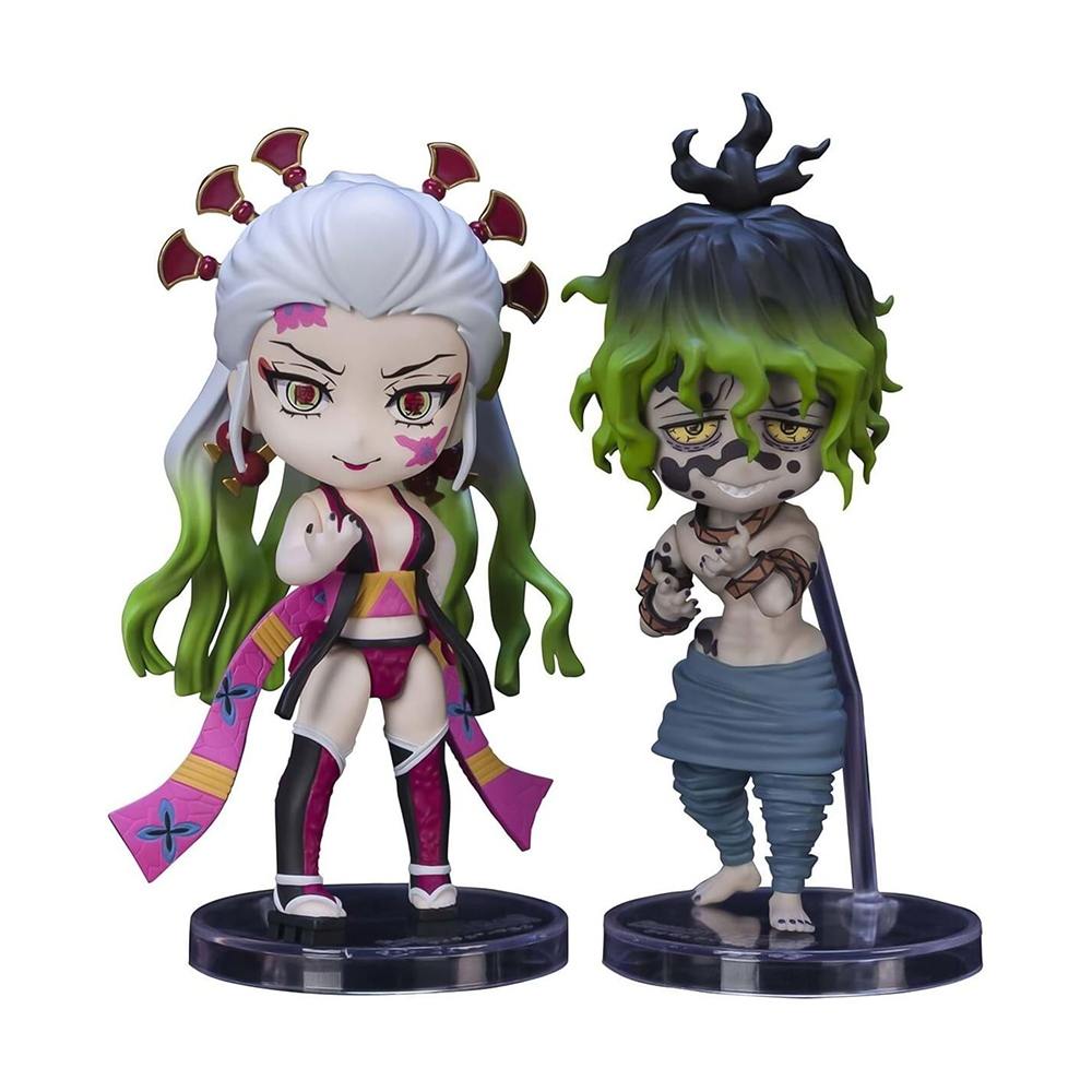 Set 2 Figuras Daki & Gyutaro – ‘Demon Slayer: Kimetsu No Yaiba’ Figuarts&nbsp;Mini