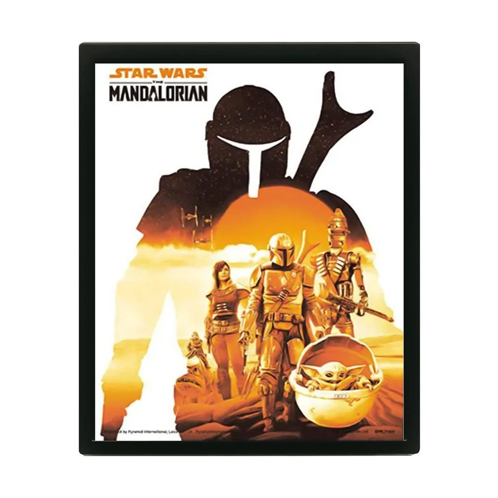 Cuadro 3D White Sunset – ‘Star Wars: The Mandalorian’