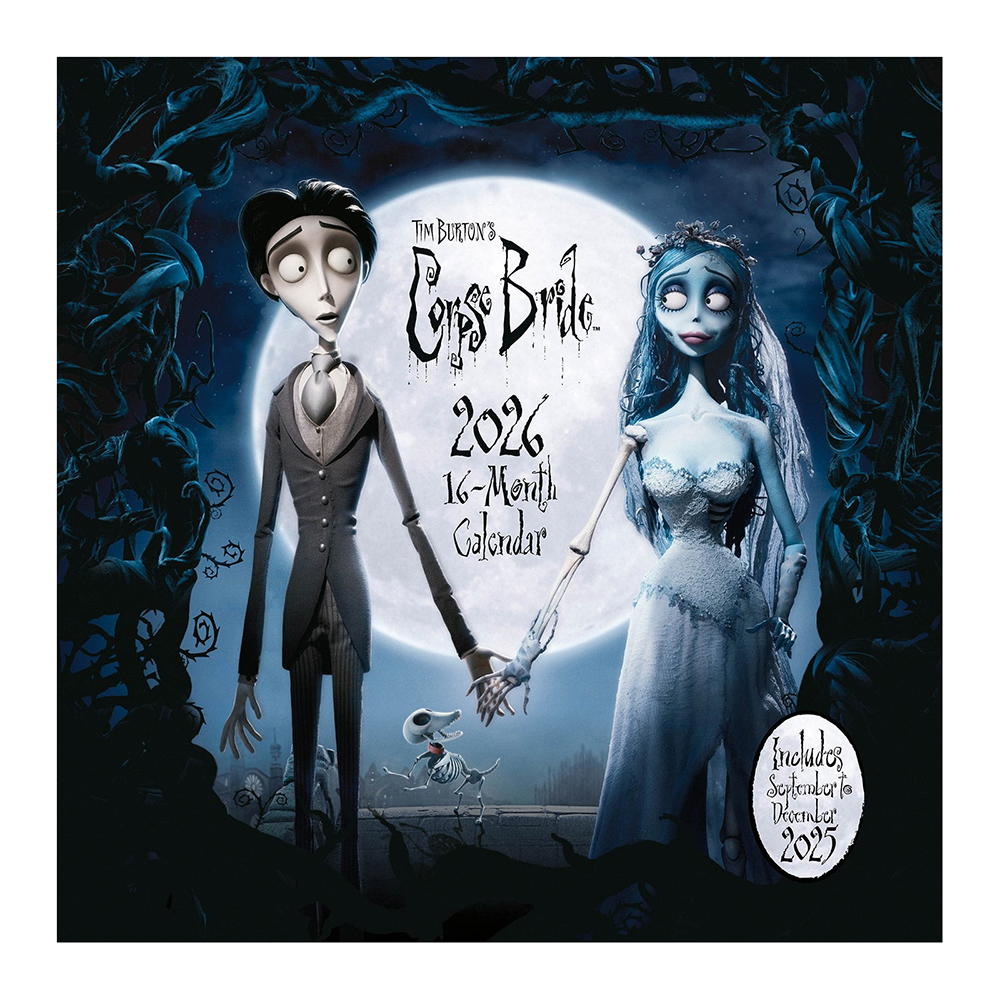 Calendario Pared 2026 (16 Meses) – ‘The Corpse&nbsp;Bride’