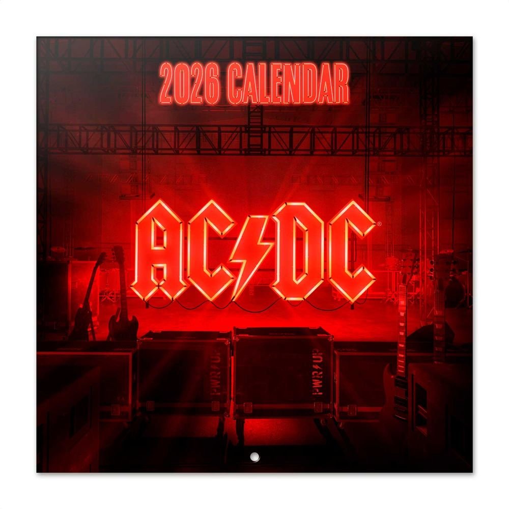 Calendario Pared 2026 – ‘AC/DC’