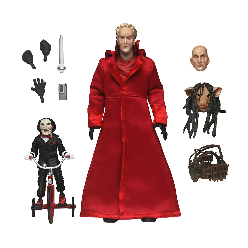 Set Figuras Ultimate Jigsaw Killer (Red Robe) – ‘Saw’