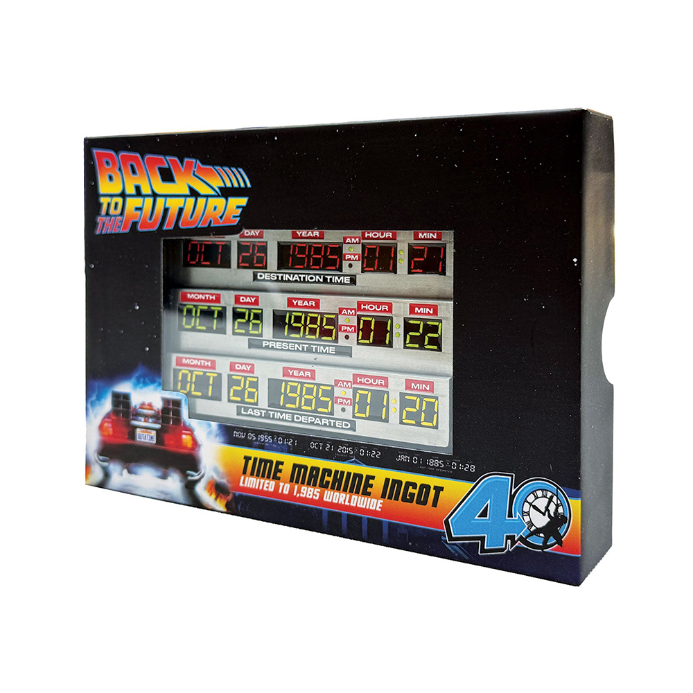 Lingote Time Circuits (40th Anniversary) – ‘Back to the&nbsp;Future’