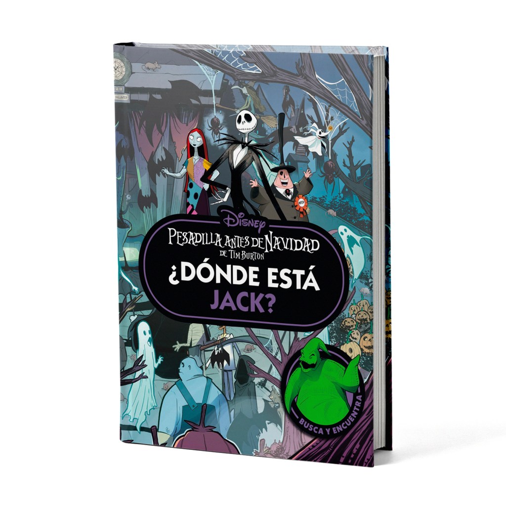 Libro ¿Dónde Está Jack? – ‘The Nightmare Before Christmas’